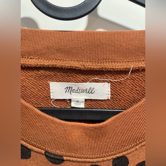 Madewell leopard dot sweatshirt - Picture 4 of 6